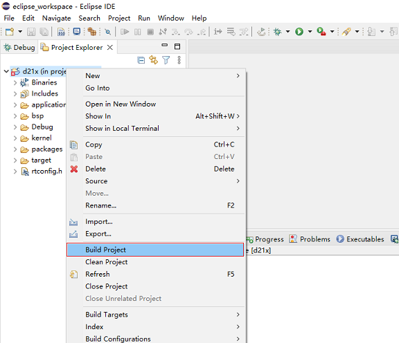 eclipse_build_proj